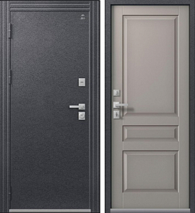 Товар Дверь Термо-2 Антрацит Муар - Кашемир Грей DIS007375