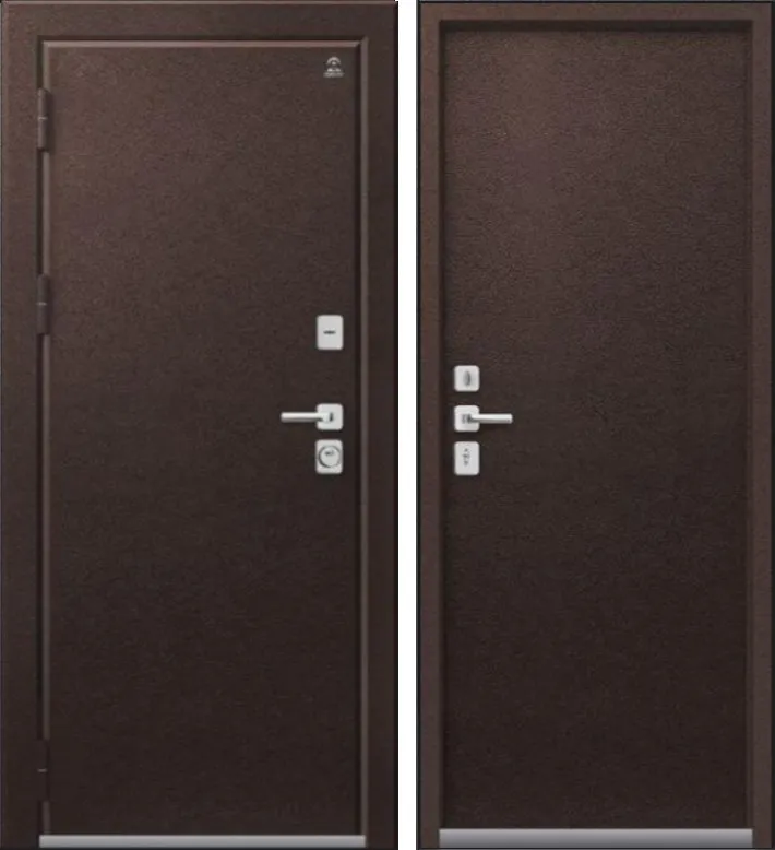 Фото Дверь Термо-3 Шоколадный Муар DIS007377