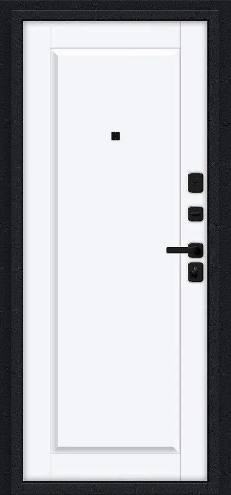 Товар Дверь Сьют МФ/SBlack Букле черное/White Silk BR6204